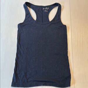 Universal Thread Blue Fitted Sleeveless Tank Top